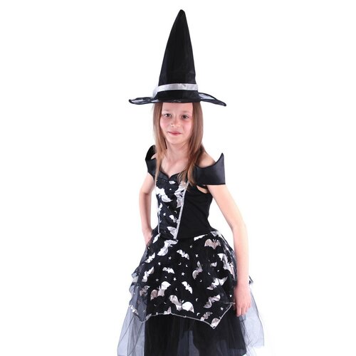 Costum de copii Rappa Vrăjitoare liliac, mărime M