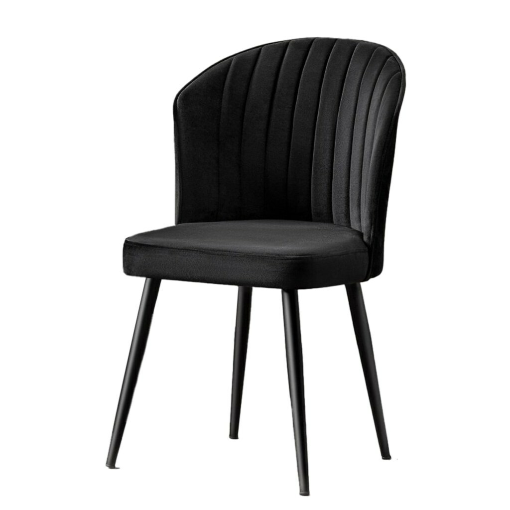 Sada jídelních židlí Rubi Black, 2 ks