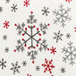 4Home Mikroflanell-Bettlaken Snowflakes , 90 x 200 cm