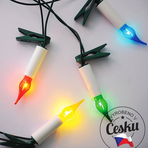 Gloria barvna svetlobna veriga, 16 žarnic