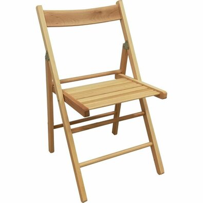 Compactor Klappstuhl Fiesta, helle Buche, 41 x 42 x 78 cm