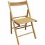 Compactor Scaun pliant Fiesta, fag deschis, 41 x42 x 78 cm