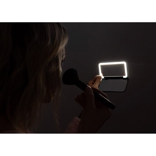 Concept KZ2020 oglindă cosmetică de buzunar culumină LED, negru