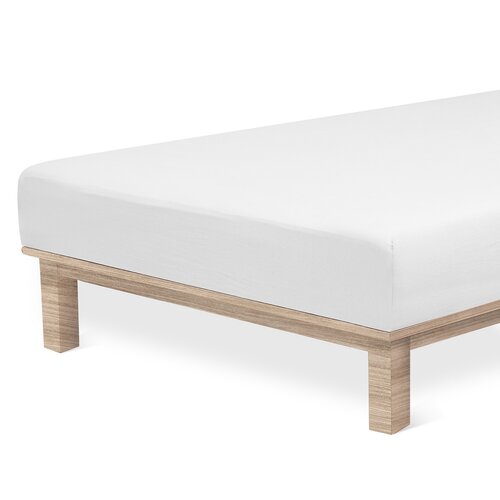 4Home jersey sheet Luxury alb , 180 x 200 cm