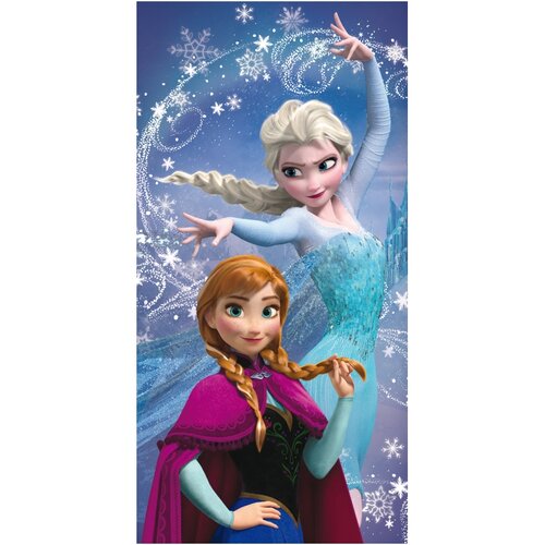 Osuška Ledové Království Frozen Magic, 70 x 140 cm