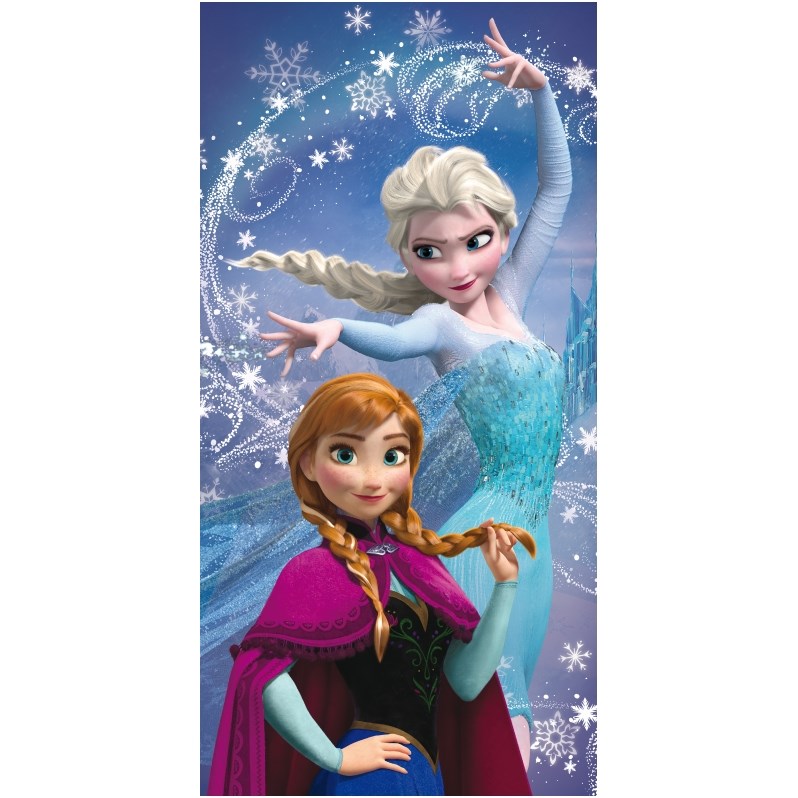 Jerry Fabrics Osuška Ledové Království Frozen Magic, 70 x 140 cm