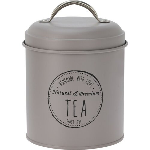 Excellent Houseware Набір металевих контейнерів для продуктів 11 x 16 см, 3 шт., коричневий