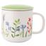 Altom Porcelánový hrnček s kanvičkou a viečkom Nature Awakening 380 ml