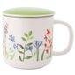 Altom Porcelánový hrnček s kanvičkou a viečkom Nature Awakening 380 ml