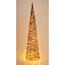 Venkovní vánoční dekorace Svítící kužel, 80 x 20cm, 300 LED, teplá bílá