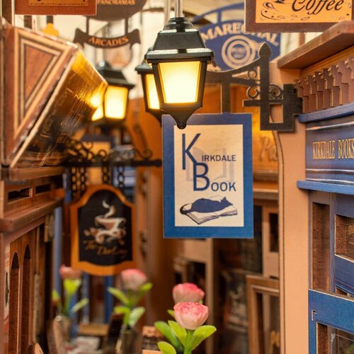 RoboTime 3D skladačka Zarážka na knihy Stretnutie v pasáži s knihami