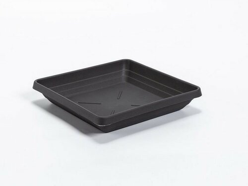 Plastia Ghiveci pentru flori Lotos 60 x 60,antracit