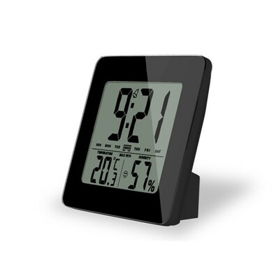 Termometr Solight, czarna ramka