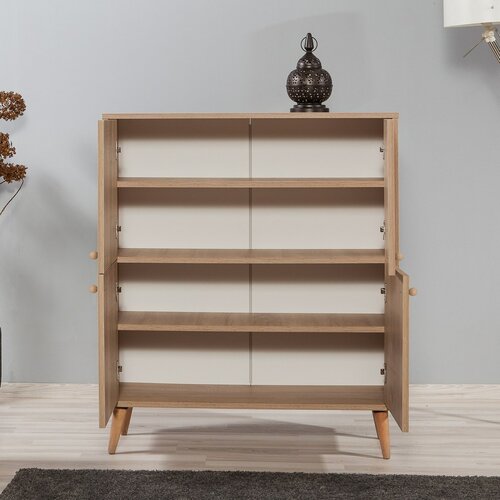 Szafka Mega Sonoma Oak Stripes II