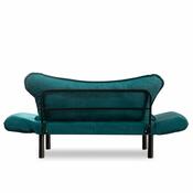 Canapea extensibilă Chatto Petrol Blue