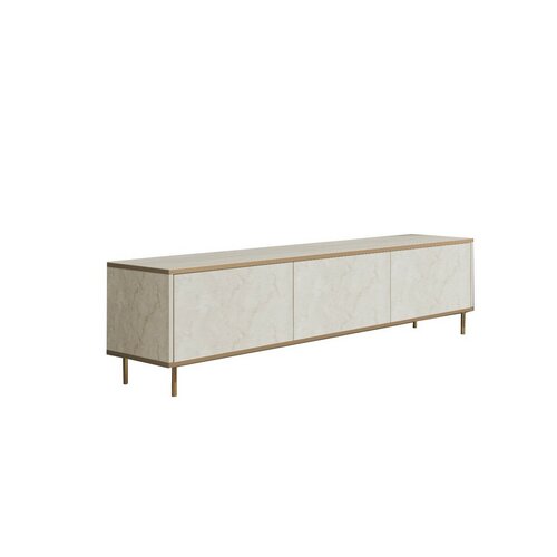 Imaj Travertine and Gold TV-asztal