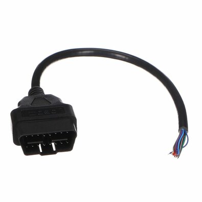 Sixtol OBD-II prodlužovací kabel samec s 16 pinyukončený 30 cm kabely MECHANIC CABLE 28