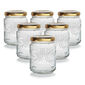 Cerve Банки для консервування з кришкою EASY WHITE 200 мл, 6 шт.