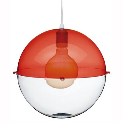 Koziol lampa wisząca Orion czerwony
