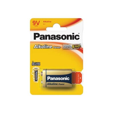 Baterie Panasonic 6LF22APB/1BP putere alcalină(6LR61)