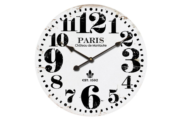 Nástěnné hodiny Paris, pr. 58 cm