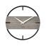 LAVVU Stylowy drewniany zegar LOFT u , śr. 35 cm