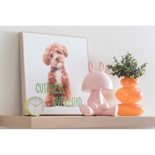 Karlsson 6010GR ceas cu alarmă design galben,diametru 9 cm