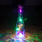 Dop sticlă luminițe cu 8 LED-uri colorate