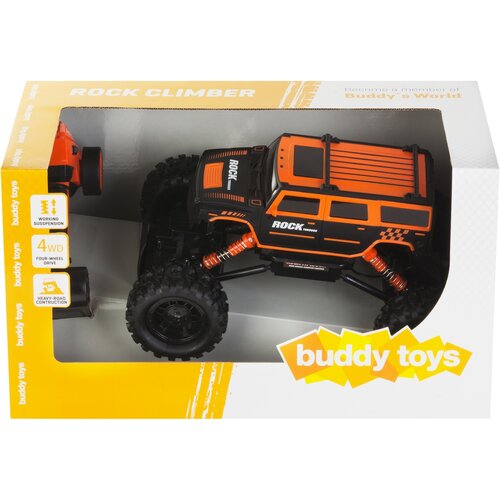 Buddy Toys BRC 14.613 Auto na dálkové ovládání RC Rock Climber, oranžová