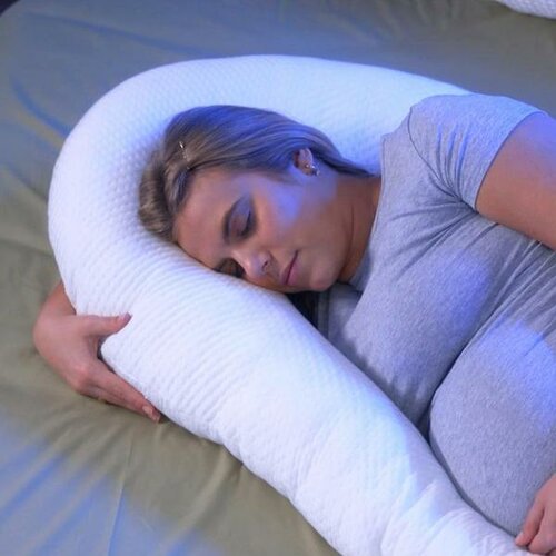 Mediashop Dreamolino Swan Pillow Ergonomisches Seitenschläferkissen