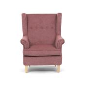 Fotel na uszach PINK2, różowy