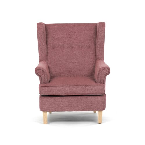 Fotel na uszach PINK2, różowy