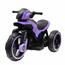 Motocicletă electrică Baby Mix Baby Police, mov