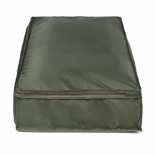 Cutie de depozitare textile joasă Compactor GreenTex, 107 x 46 x 16 cm, verde