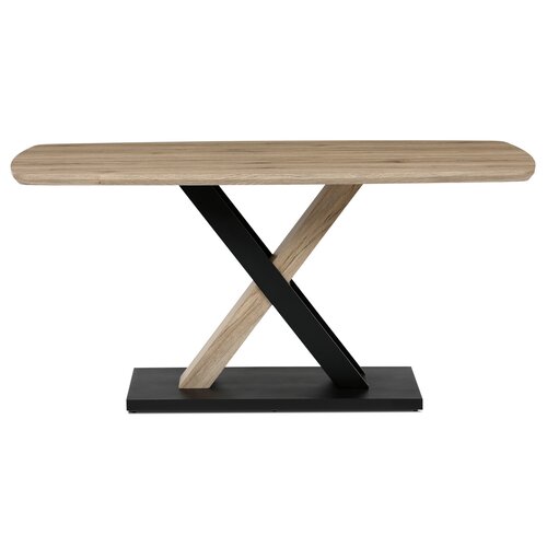 Esstisch X 165 x 80 cm, Eiche San Remo
