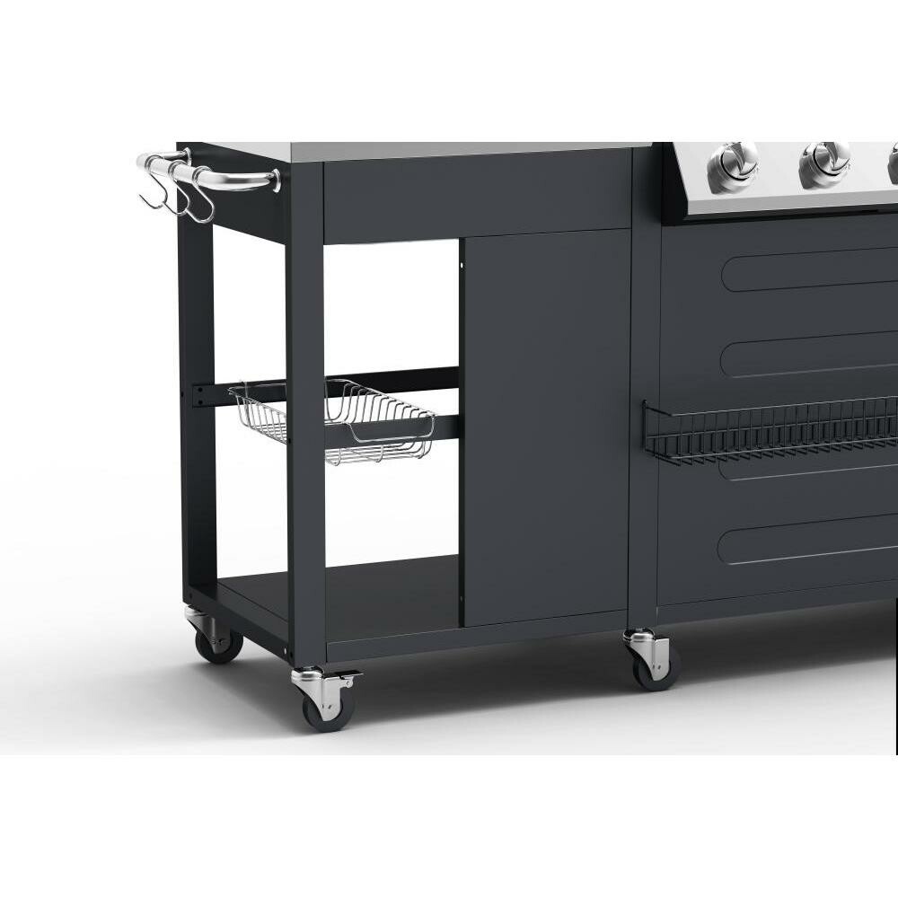 Avenberg Veľká luxusná záhradná kuchyňa s plynovýmgrilom Texas