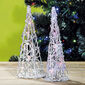 LED vánoční stromeček pyramida barevné světlo