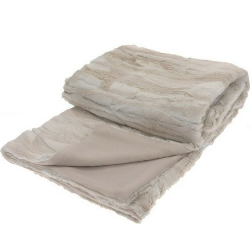 Mikroplyš odeja Mramor bež, 130 x 150 cm