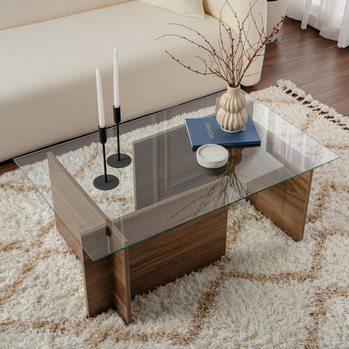 Couchtisch Vetrino Walnut