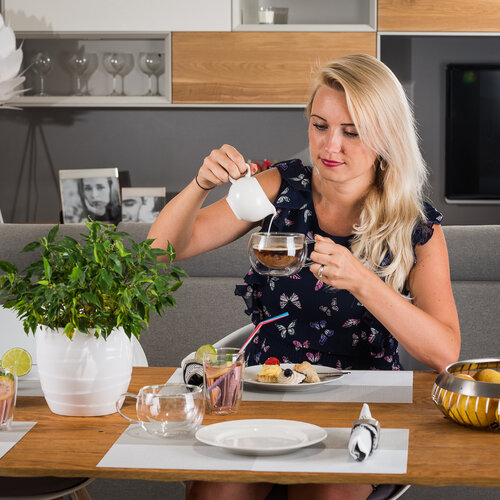 4Home Thermogläser für Cappuccino Hot&Cool 280 ml, 2 Stück