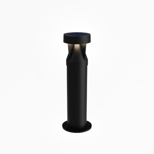 Philips Avery zewnętrzna solarna lampa kolumnowaLED czarna, 1,8 W, 200 lm, 2700 K