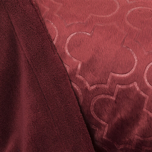 Pătură 4Home Salazar vișiniu, 150 x 200 cm