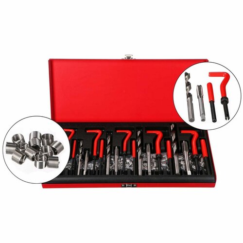 Sixtol Gewinde-Reparaturset MECHANIC THREAD SET 131, M5 - M12