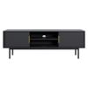Televízny stolík VIVALA, čierna