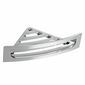 GEDY CP80 sarokzuhanyzó polc csapdával, 23 x 7,5 x23 cm, kerek, ezüst színű