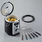 Severin FR 2408 minifritéza v kombinaci s fondue