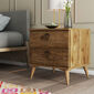 Nachttisch Versa-Ce Walnut