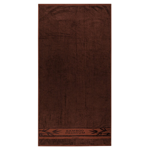 4Home Bamboo Premium brisača, temno rjava, 50 x 100 cm, komplet, 2 kosa