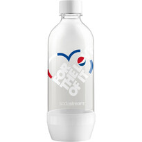 SodaStream Jet Pepsi love Flasche 1 l, Weiß