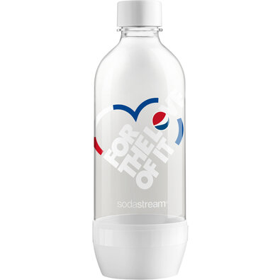 SodaStream Jet Pepsi love palack 1 l, fehér
